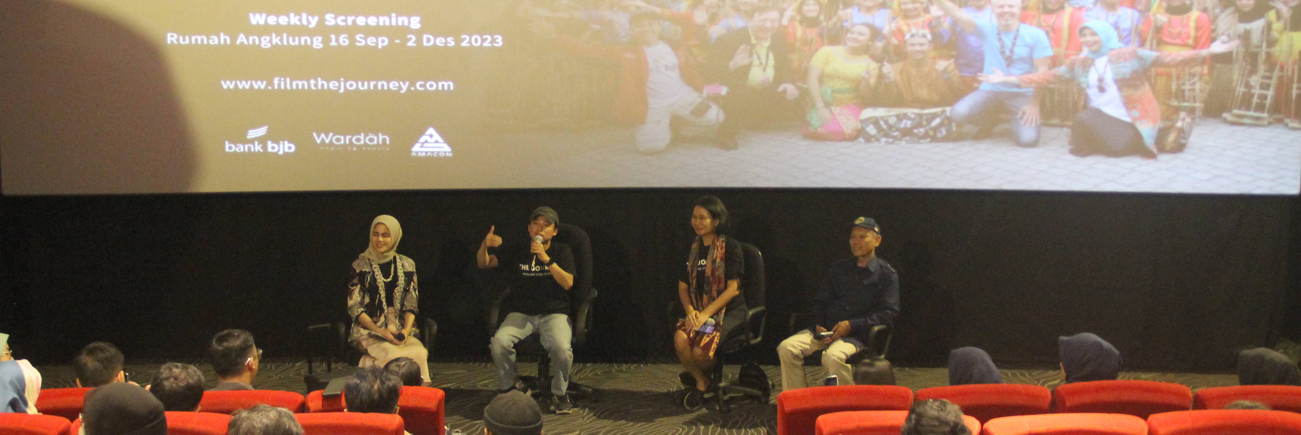 Gala Premiere Film The Journey: Angklung Goes to Europe, Dihadiri Juri Oscar.